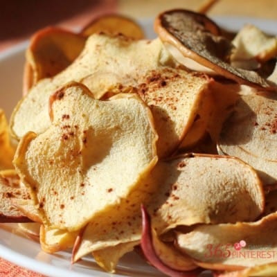 Making your own apple chips is easy and you don't need any special tools to do it! These Baked Apple Chips are a perfect healthy snack!