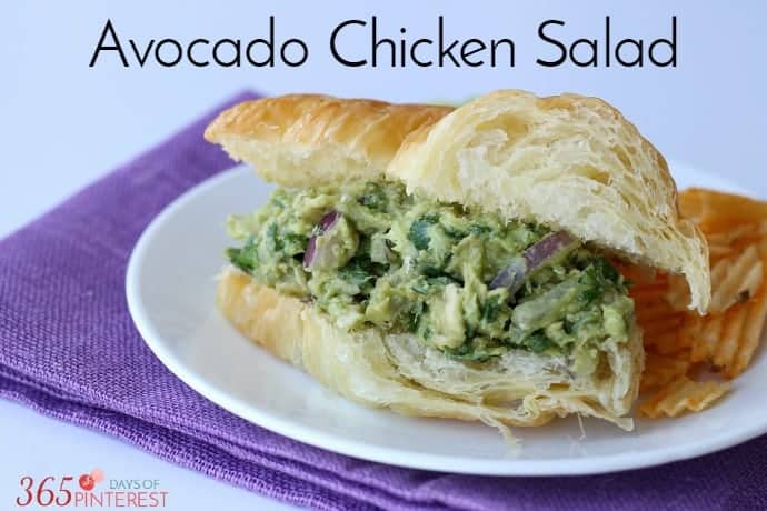 avocado chicken salad