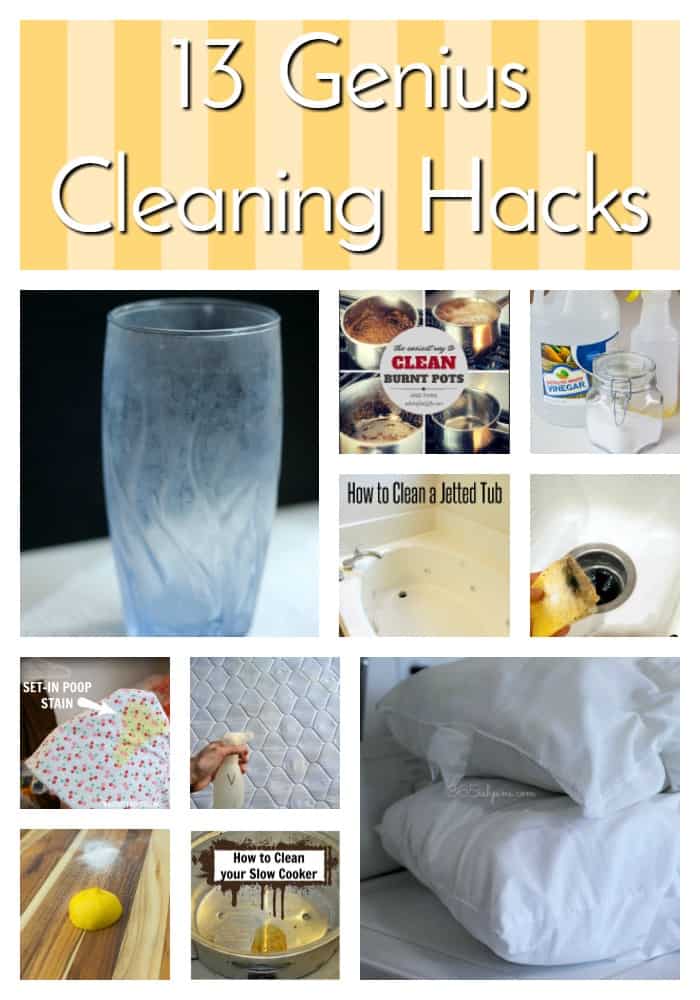 genius cleaning hacks