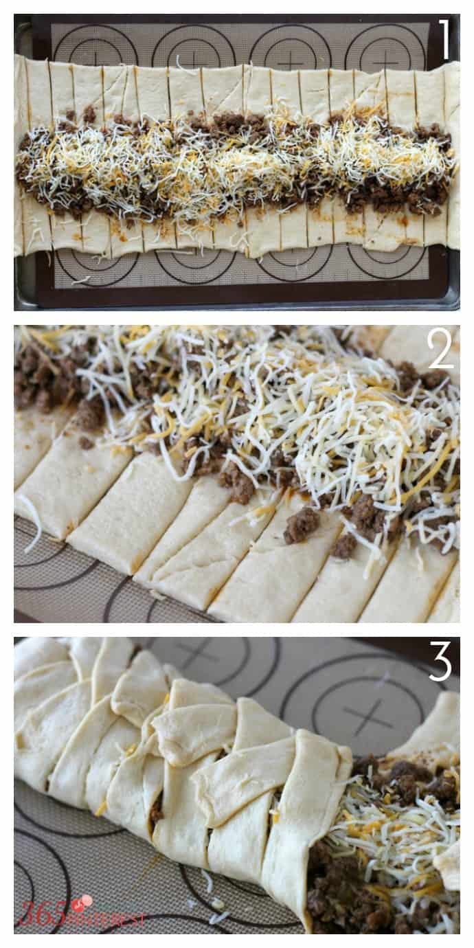 taco braid steps