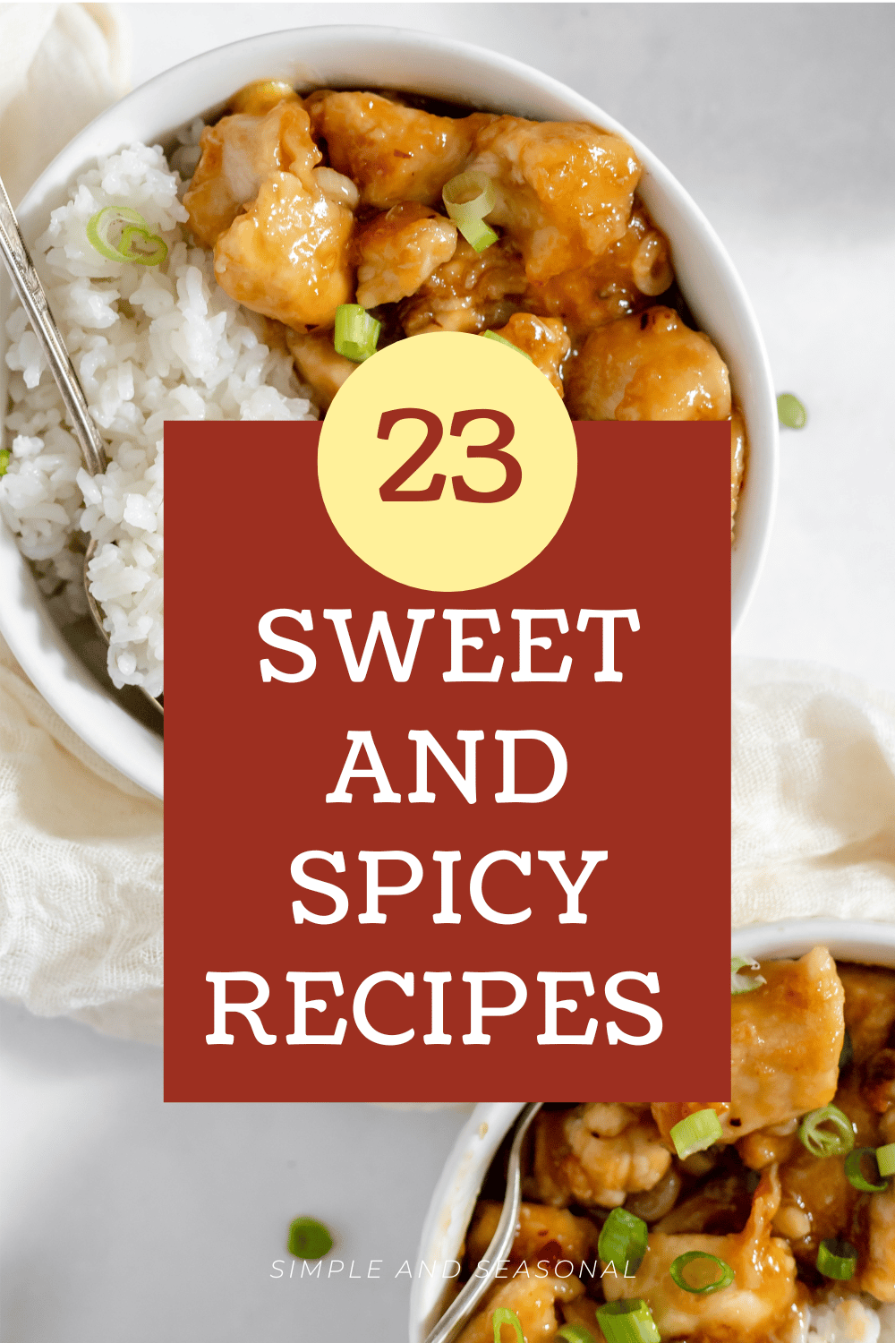 Sweet & Spicy Chicken Skewers ~Sweet & Savory