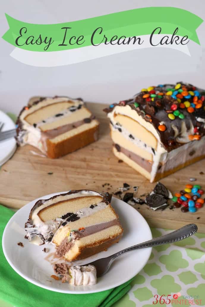 Easy Ice Cream Cake