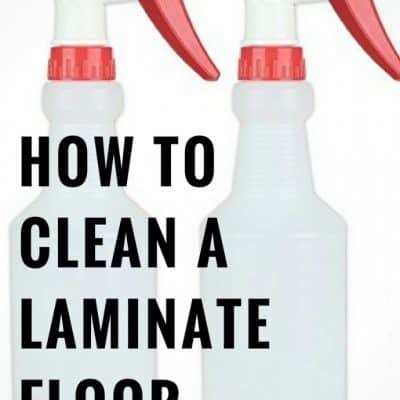 how to clean wood laminate floors