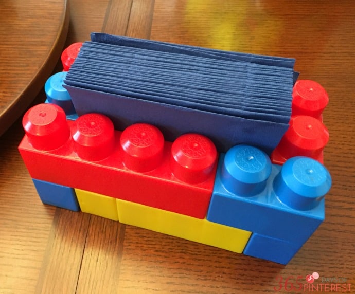 mega blocks napkin holder