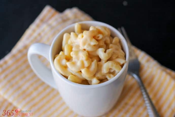 Microwave macaroni cheese recipe