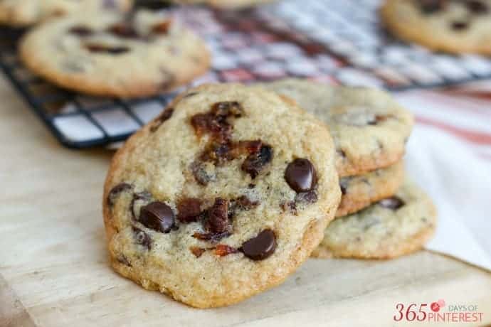 Candied Bacon Chocolate Chip Cookies