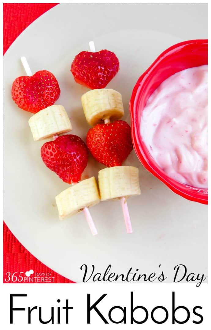 Valentine's Day snacks for kids | strawberry | snacks for school | healthy Valentine's Day snacks | fruit sticks | fruit skewers | fun snack via @nmburk