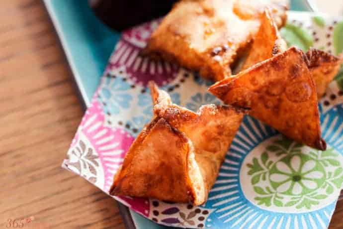 cream cheese wontons