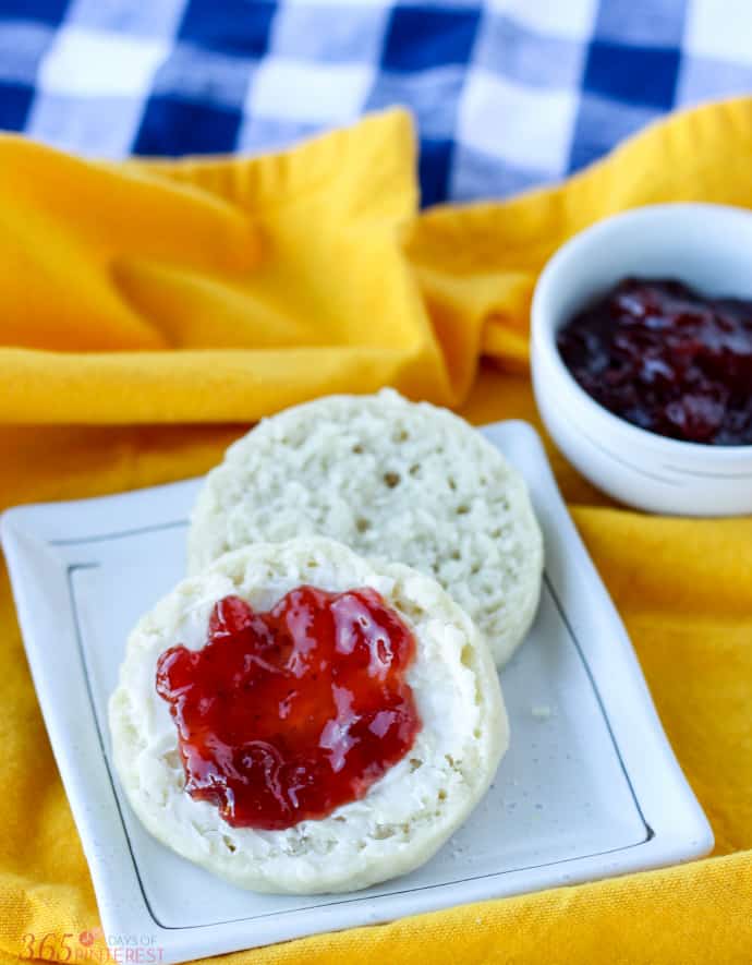 homemade English muffins-2