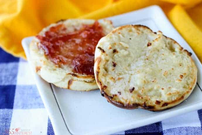 homemade English muffins-4