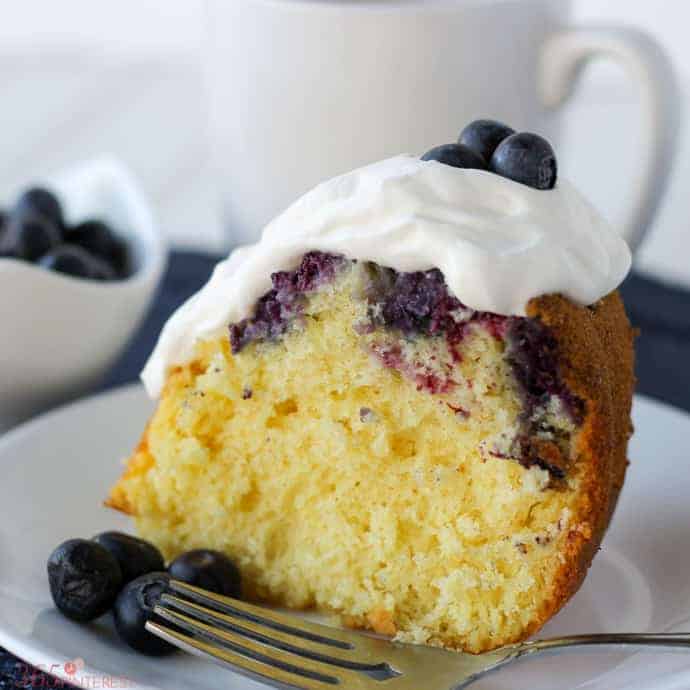 Blueberry Lemon Pound Cake - Simple and Seasonal