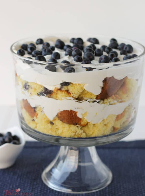 Blueberry Lemon Trifle - Simple and Seasonal