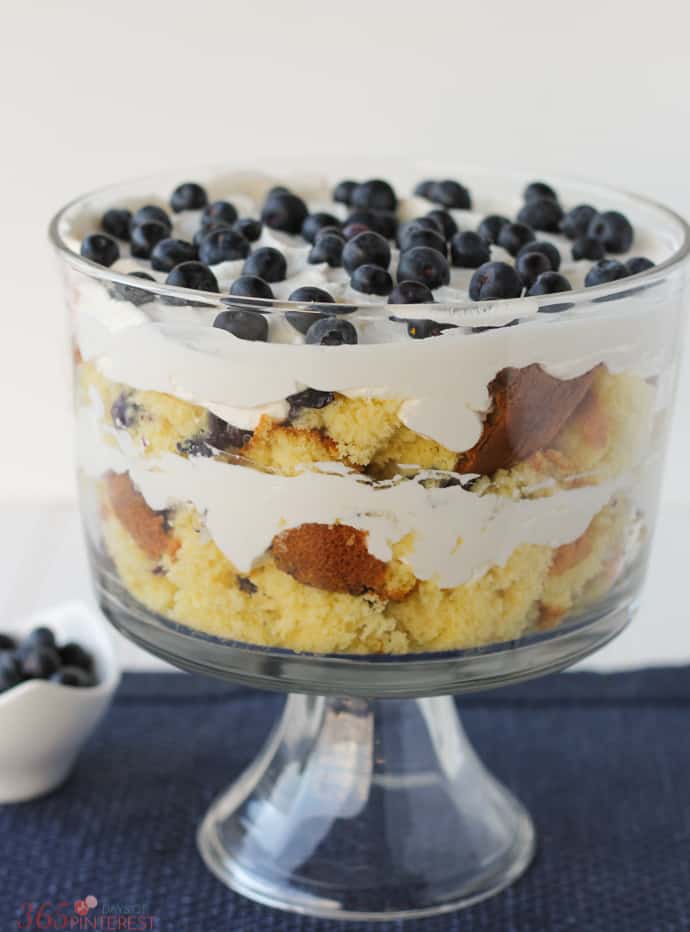 Blueberry Lemon Trifle - Simple and Seasonal