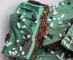 Chocolate Mint Graham Cracker Crunch is such an easy recipe to make and serves a crowd. It's a no-fail candy recipe perfect for holidays!