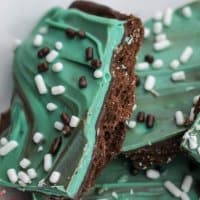Chocolate Mint Graham Cracker Crunch is such an easy recipe to make and serves a crowd. It's a no-fail candy recipe perfect for holidays!
