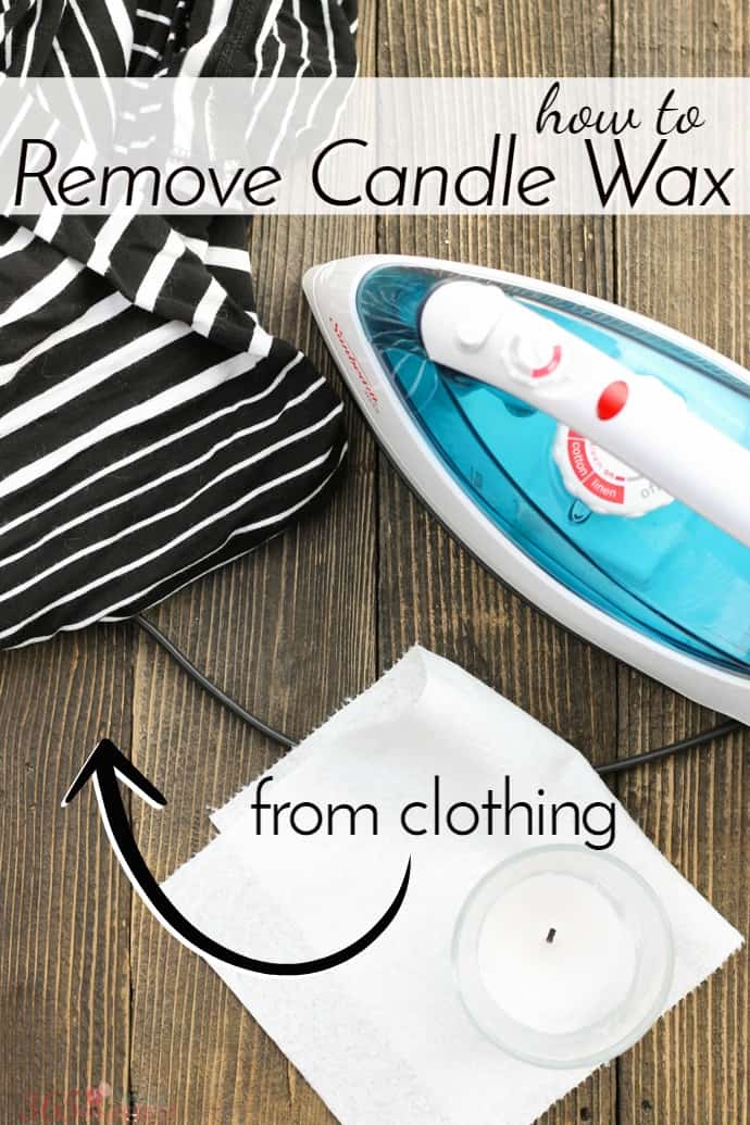 How to Remove Candle Wax from Clothing - Simple and Seasonal