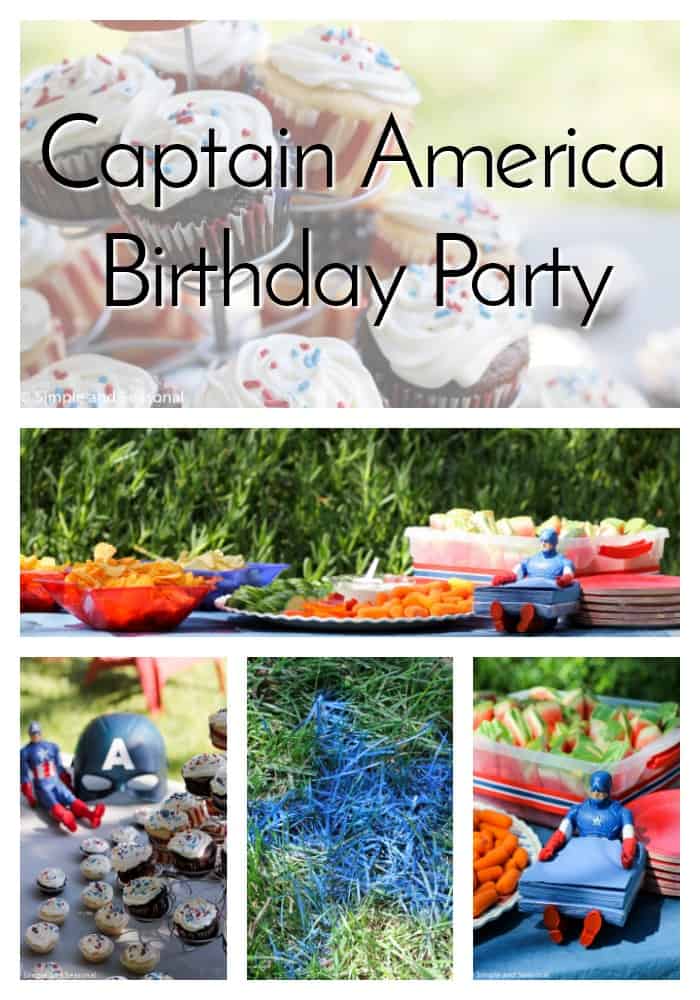 If you're child's going to look up to a superhero, Captain America is probably the best one out there. Celebrate with a Captain America birthday party this year! via @nmburk