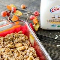 Start your morning off right with this hearty and delicious Caramel Apple Baked Oatmeal recipe. It's filled with apple chunks and caramel-the perfect fall breakfast! 