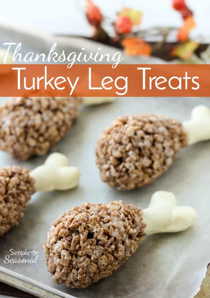 Turkey Treats Rice Krispie Treat Turkeys Easy Thanksgiving Snack