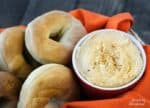 Perfect for holiday guests, this pumpkin cream cheese spread is a great holiday breakfast treat! Serve it with ginger snaps for dessert, too!