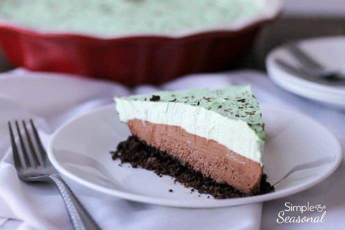 Chocolate Peppermint Mousse Cake - Good Things Baking Co