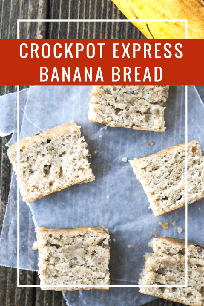 Crockpot Express Banana Bread Easy Pressure Cooker Recipe