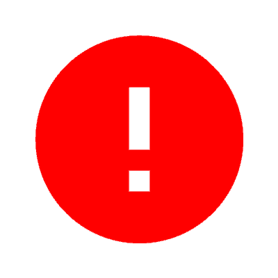 red error icon on white background: crockpot express e6 error