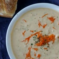 Crockpot Express Broccoli Cheddar Soup checks all the boxes. It's creamy, comforting, delicious, and easy. And thanks to the Crockpot Express, it's on the table in under 30 minutes!