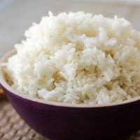 Enjoy perfectly cooked rice without watching the stove! You can make just a few servings or enough to feed a crowd once you've mastered how to make fluffy white rice in the Crockpot Express! 