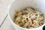 Shredded chicken breast | Make a batch of Crockpot Express Chicken Breast and get meal prep done for the week all at once! Instructions for cooking frozen chicken breasts included!