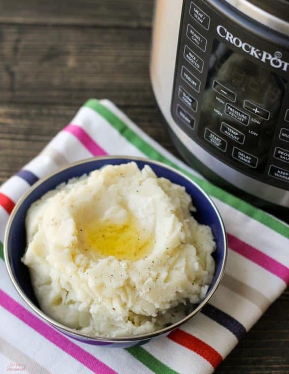 Crockpot Express Mashed Potatoes Simple and Seasonal