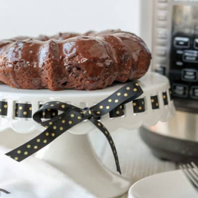 Pressure cooking will never replace baking, but with recipes like this Crockpot Express Triple Chocolate Cake, it can certainly come in as a close second! Fudgy cake, chunky chocolate chips and creamy ganache make this a chocolate lover's dream come true!