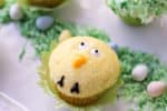 Looking for something to do with the kids over Spring Break? Make these Easy Easy Cupcakes and put some of that Easter candy to good use!