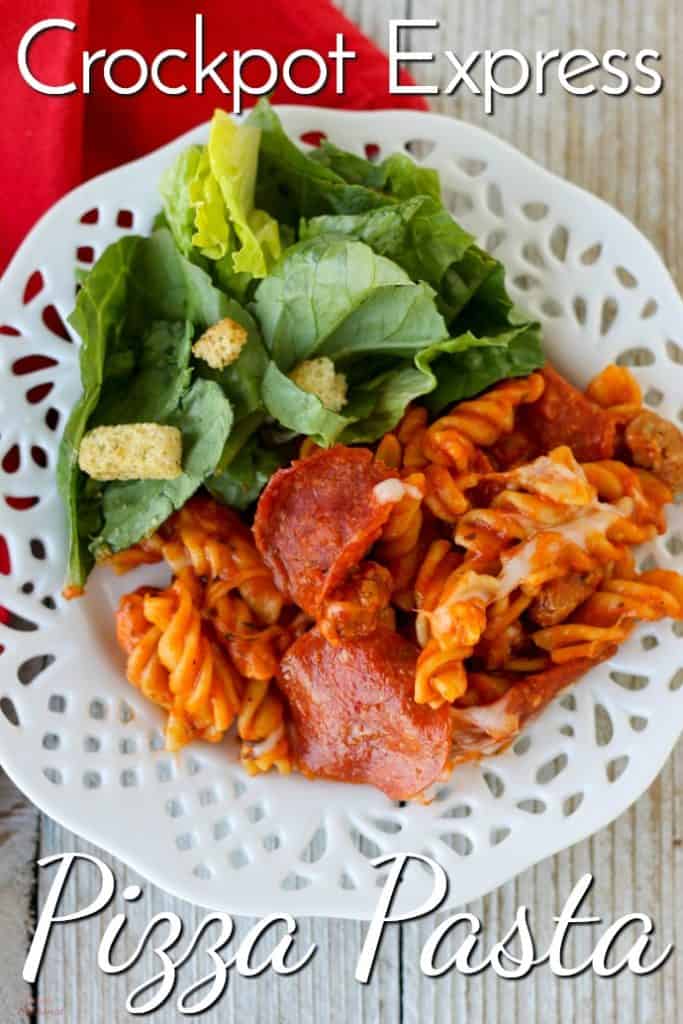 Crockpot Express Pizza Pasta Simple and Seasonal