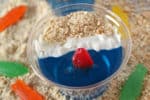 Day at the Beach Jello Cups are perfect for a summer party. The best part is once everyone is done eating the yummy treat, you can just throw away the dishes! Try them for your next luau or pool party.