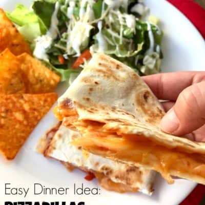 Save money on vacation by enjoying meals cooked in your hotel room. Pizzadillas are easy to make and stuffed with kid-friendly flavors.