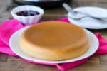Instead of standing over the griddle flipping pancakes all morning, cook everything at once and make one Crockpot Express Giant Blueberry Pancake the whole family will love!
