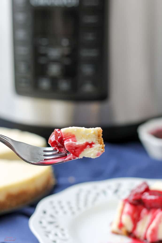 Crock pot express cheesecake sale