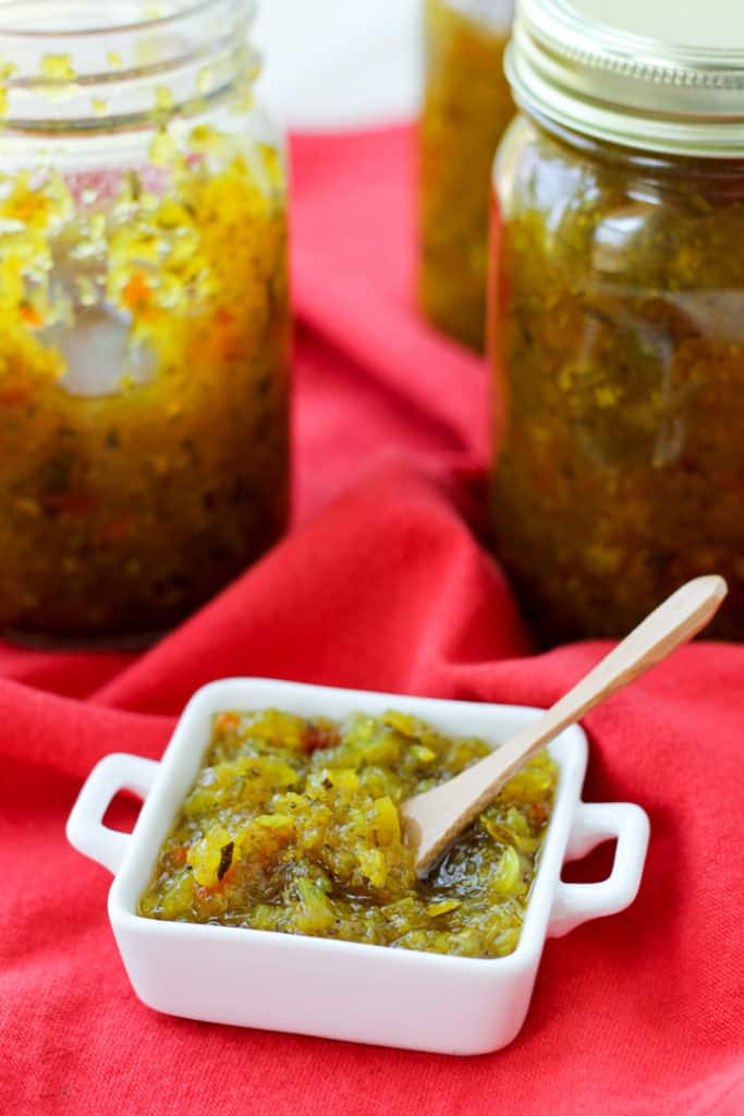 Homemade Zucchini Relish | Canning Recipe | Simple and Seasonal