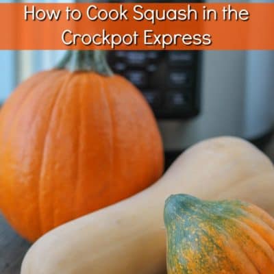 Cut down on prep time and add this healthy food group to your diet by learning how to cook squash in the Crockpot Express! 
