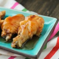 Save time without sacrificing flavor or quality with these Crockpot Express Chicken Wings! Start with frozen wings and then toss in your favorite sauce before serving!