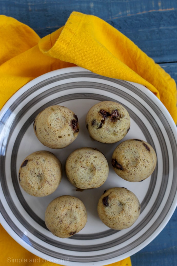 Crockpot Chocolate Chip Banana Bread 