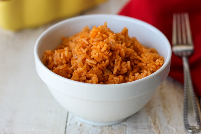 Crockpot Spanish Rice {10 Minutes Prep!}