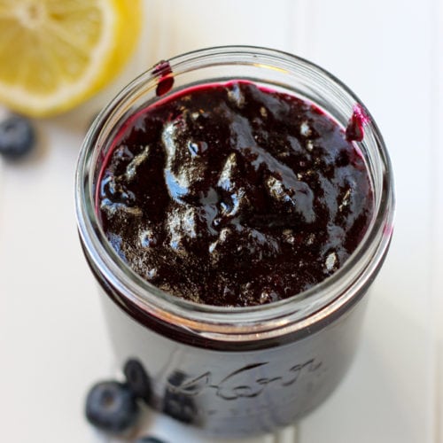 Crockpot Express Blueberry Jam - Simple and Seasonal