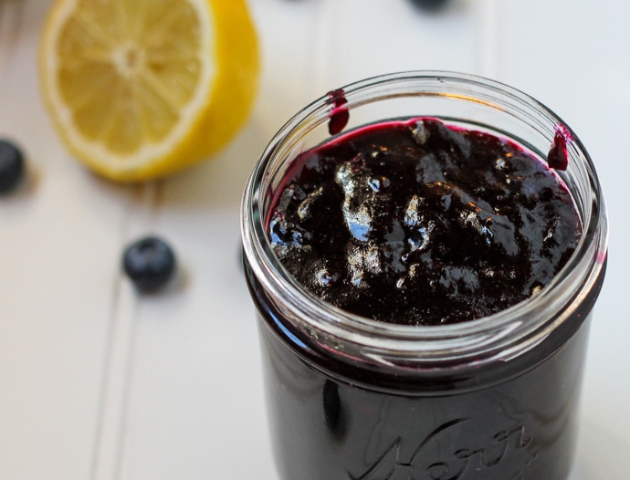 Crockpot Express Blueberry Jam - Simple and Seasonal