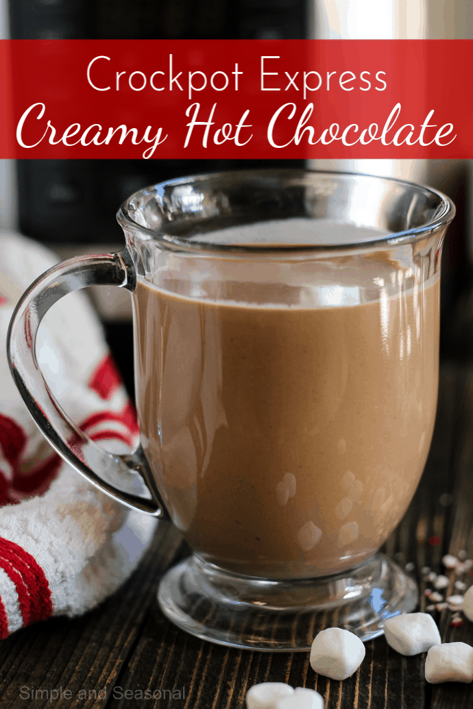 Creamy Crock Pot Hot Chocolate