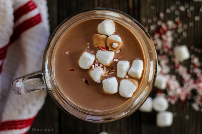 Crockpot Express Hot Chocolate - Simple and Seasonal