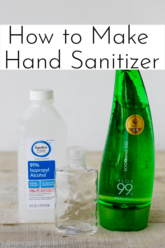 Are your local stores out of hand sanitizer again? Learn how to make hand sanitizer at home for those times when washing your hands isn't a possibility!  via @nmburk