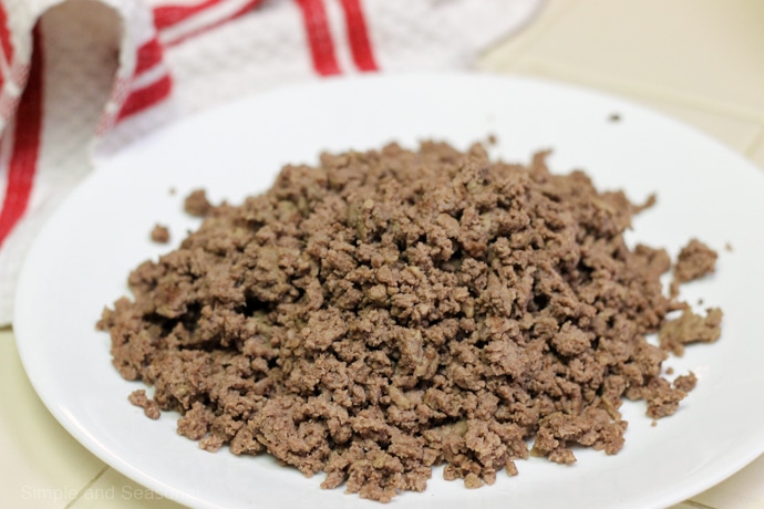 How to Cook Ground Beef in the Crockpot Express - Simple and Seasonal