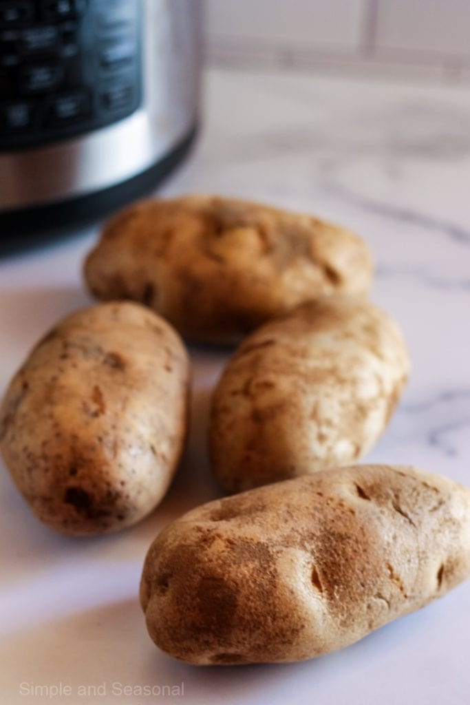 Crockpot Baked Potatoes in the Express Crock 